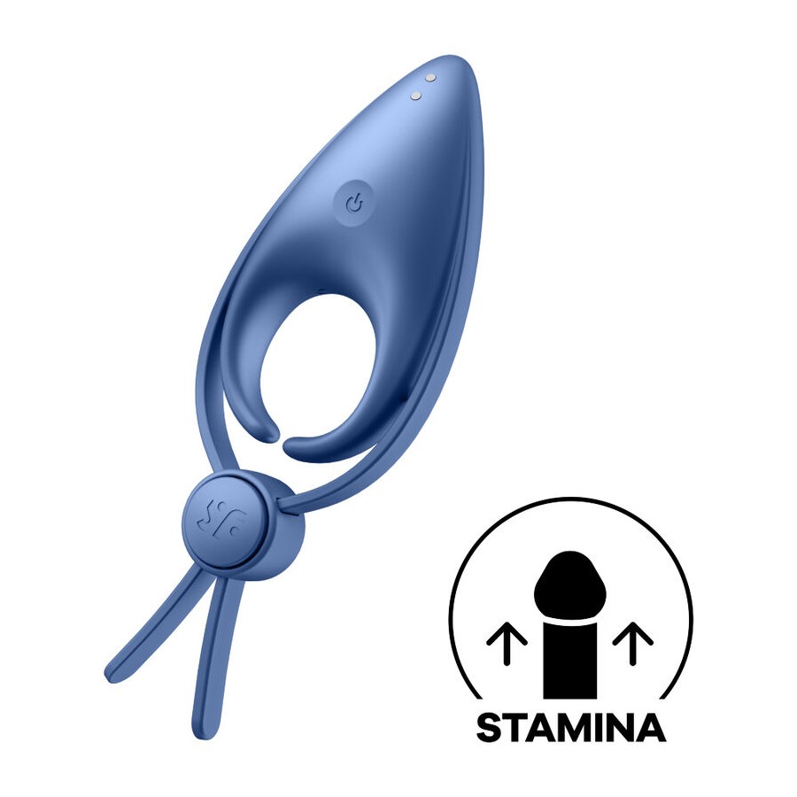 SATISFYER - VIBRATORE AD ANELLO SNIPER NERO